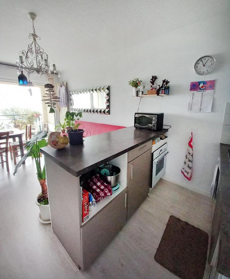 Appartement Bord De Mer Tres Lumineux 2/4 Pers. - Vue Inoubliable 앙다이 외부 사진